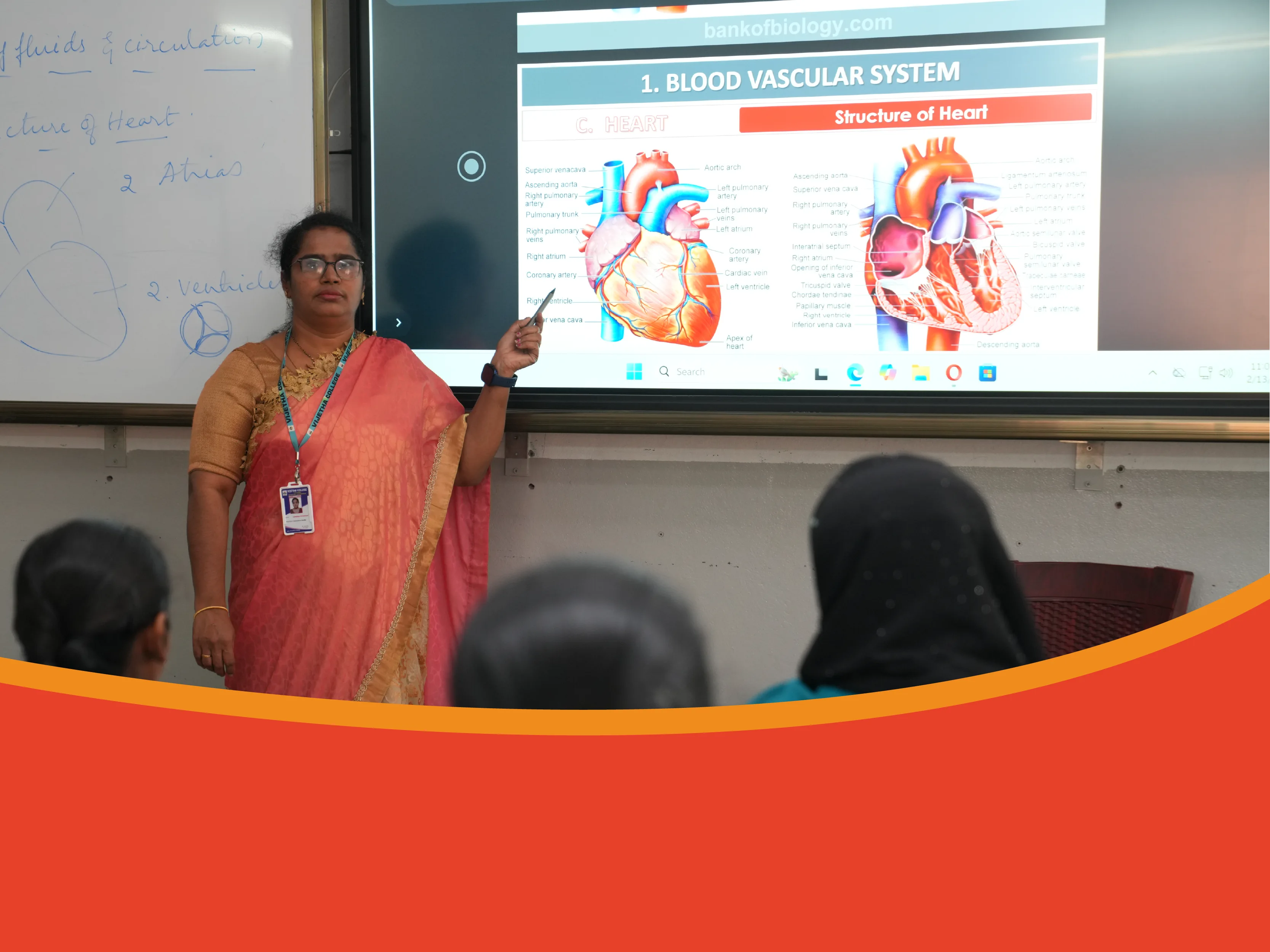 digital learning classrooms Hyderabad college smart education Vijetha modern infrastructure