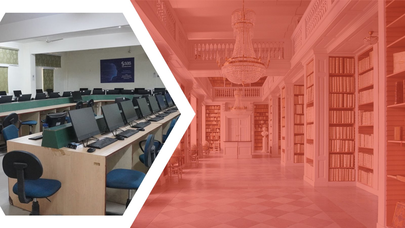 college library study resources books academic environment Vijetha Hyderabad